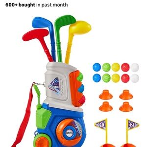 Colorful Kids Golf Set